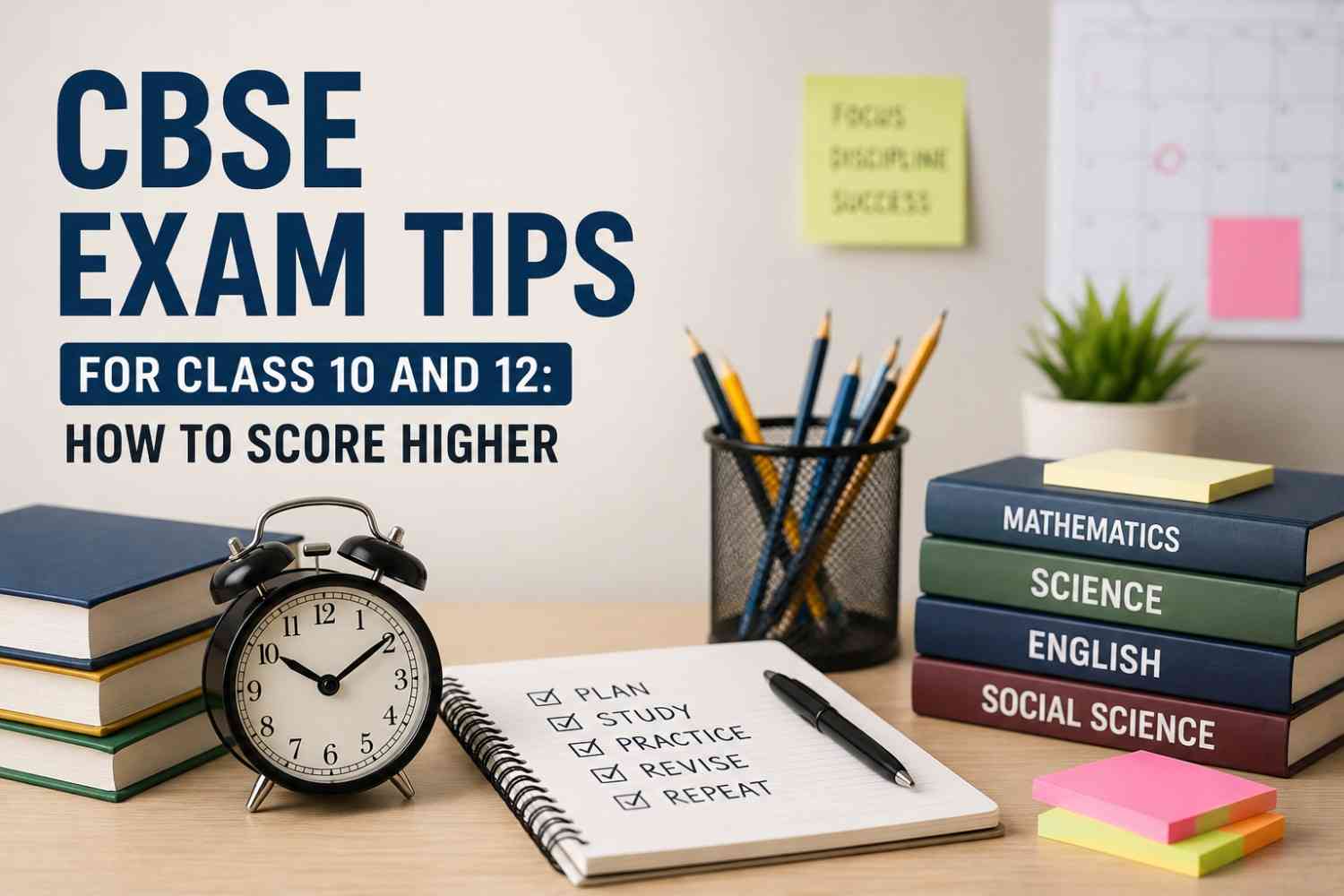CBSE Exam Tips for Class 10 and 12: How to Score Higher