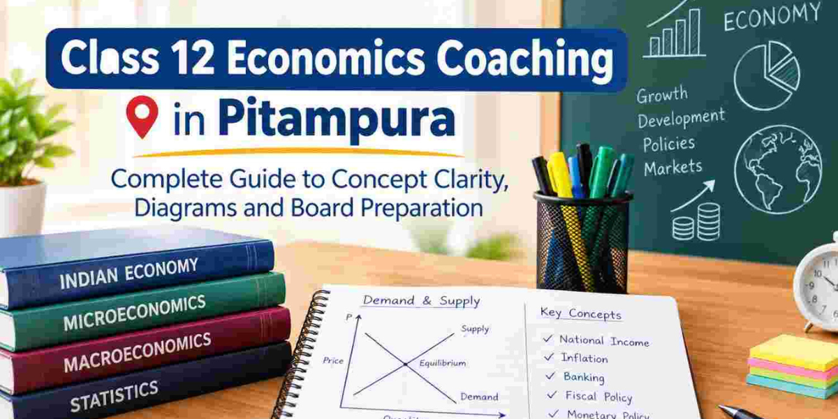 Class 12 Economics Coaching in Pitampura: Complete Guide to Concept Clarity, Diagrams and Board Preparation