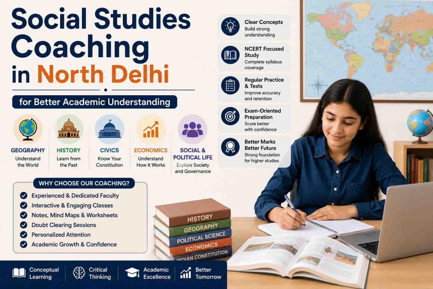Social Studies Coaching in North Delhi